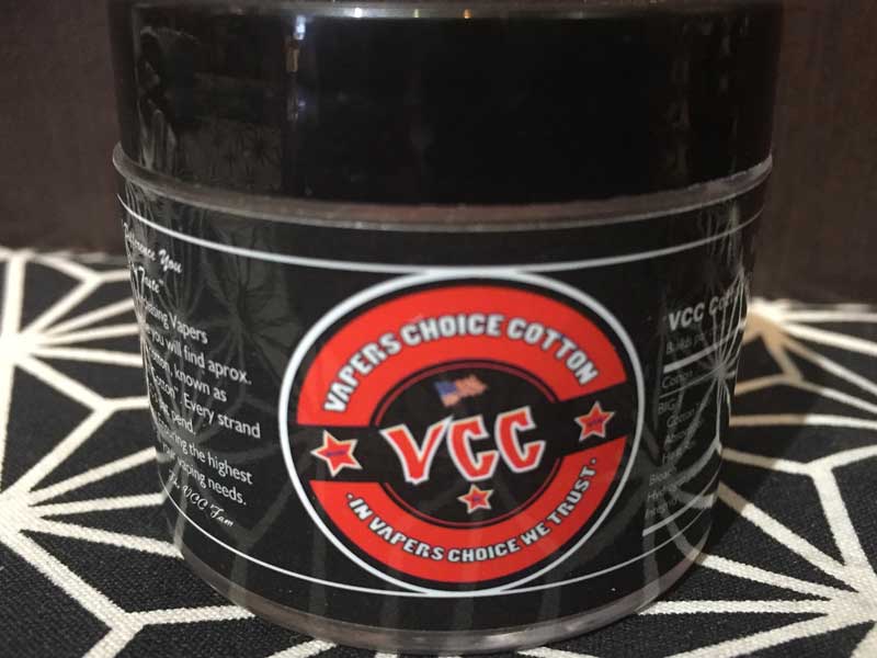 Made in USA VCC Vapers Choice Cotton �x�C�p�[�Y�`���C�X�R�b�g��