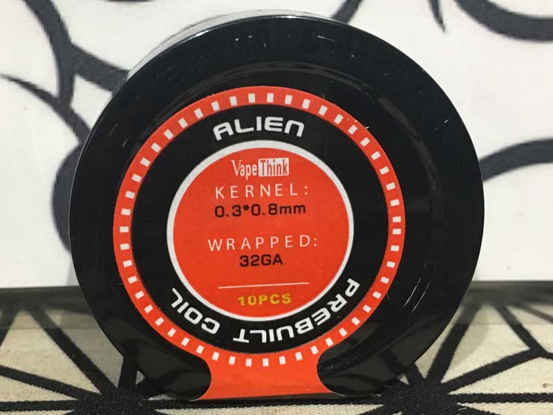 Vape Think Fused Clapton Coil 0.45���A0.3�� 10�� set �x�C�v�V���N �t���[�Y�h�N���v�g���R�C���Z�b�g