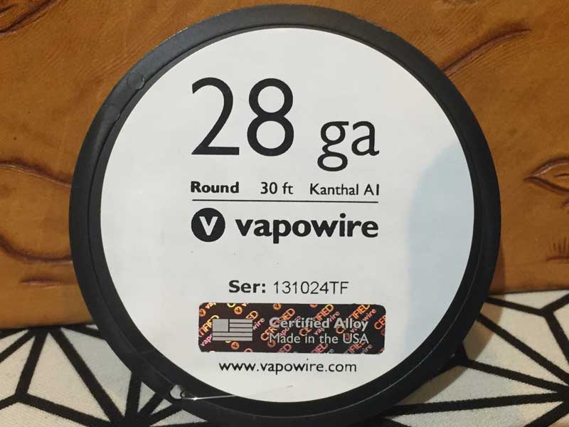 ���r���_�u���p�i�ARBA Coil vapowire�AMade in USA�̃J���^�� A1�A�X�e�����X�� menu