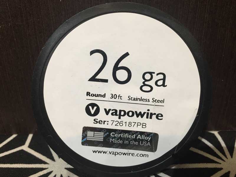 ���r���_�u���p�i�ARBA Coil vapowire�AMade in USA�̃J���^�� A1�A�X�e�����X�� menu