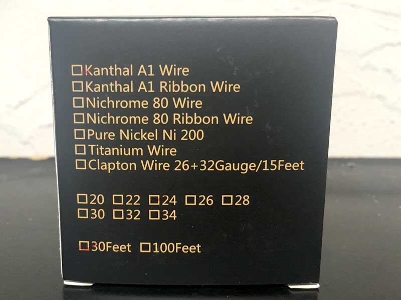 ���r���_�u���p�i�ARBA Coil VAPOR TECH�AKanthal A1 �x�C�p�[�e�b�N�A�J���^���� 24G