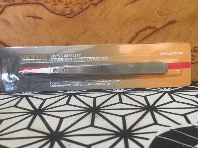 ���r���_�u���p�i / VETUS Ceramic Tweezer�@�X�C�X�̃��F�g�X�ЃZ���~�b�N �s���Z�b�g�A��[�^�s���Z�b�g