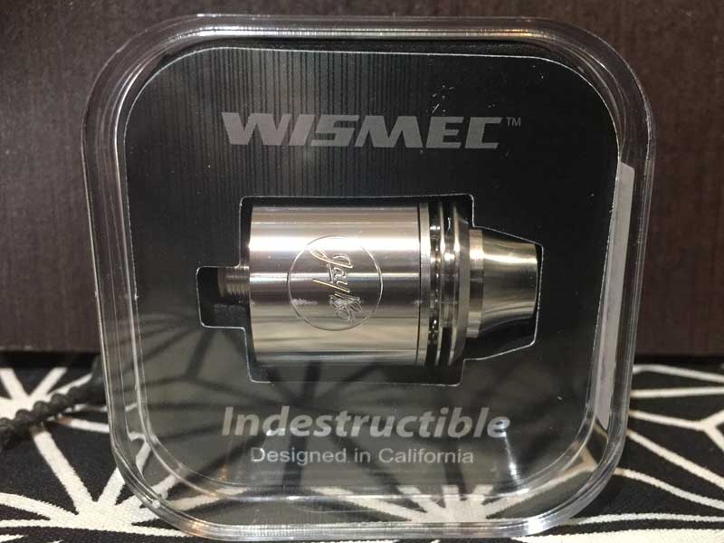 WISMEC indestructible RDA (�E�B�Y���b�N �C���f�B�X�g���N�e�B�u��)  �ADripper�A���h���A�h���b�p�[