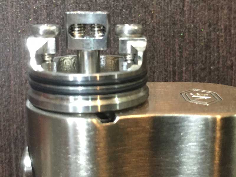 WISMEC indestructible RDA (�E�B�Y���b�N �C���f�B�X�g���N�e�B�u��)  �ADripper�A���h���A�h���b�p�[
