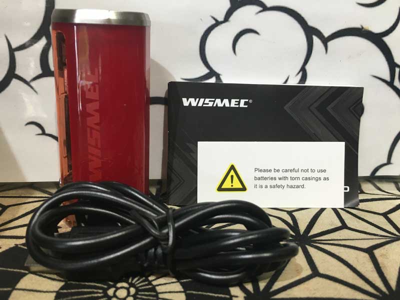 WISMEC SINUOUS V80 MOD �@�E�B�Y���b�N �V�k�A�X V80 �N���A�^�C�v�̃{�b�N�X���b�h
