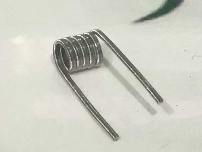 WOTOFO Fused Clapton Coil 0.28���A0.62�� 10�� set �E�H�g�t�H �t���[�Y�h�N���v�g���R�C���Z�b�g
