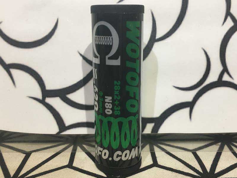 WOTOFO Fused Clapton Coil 0.28���A0.62�� 10�� set �E�H�g�t�H �t���[�Y�h�N���v�g���R�C���Z�b�g