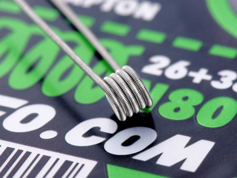 20ft Wotofo N80 Tri Core Fused Clapton Wire 26ga+38ga �E�H�g�t�H �t���[�Y�h�N���v�g�����C���[