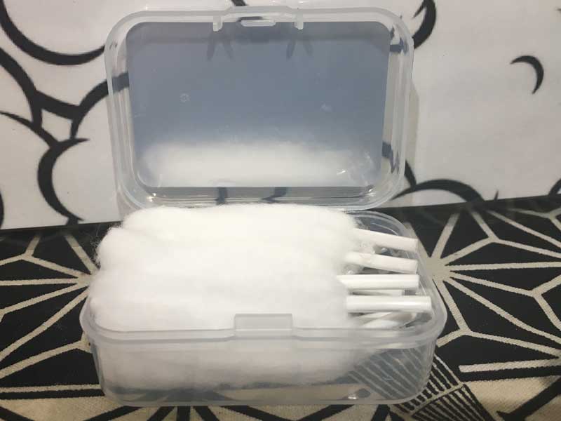 Wotofo Agleted Organic Cotton 3mm x10pcs �E�H�g�t�H �W�O�t�� �I�[�K�j�b�N�R�b�g�� 10�� set