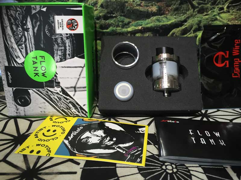 WOTOFO FLOW SUB TANK 24mm �t���E �T�u �^���N �N���A���}�C�U�[&�����p�R�C��