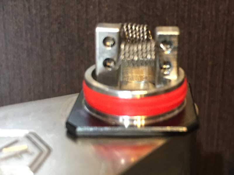 WOTOFO Ice Cubed Glass Chamber RDA �E�H�g�t�H �A�C�X�L���[�u �K���X �`�����o�[ RDA�A�h���b�p�[