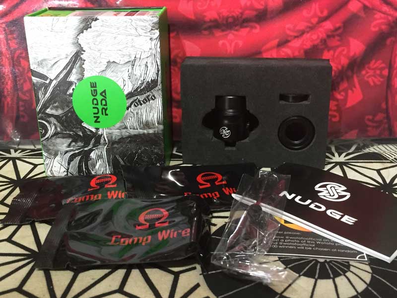 WOTOFO NUDGE RDA 22mm �E�H�g�t�H �i�b�W �h���b�p�[�A�g�}�C�U�[