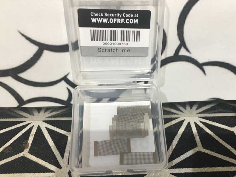 Wotofo/OFRF�p Profile 24mm RDA Atomizer�p ���b�V���R�C���A�W�O�t���I�[�K�j�b�N�R�b�g��