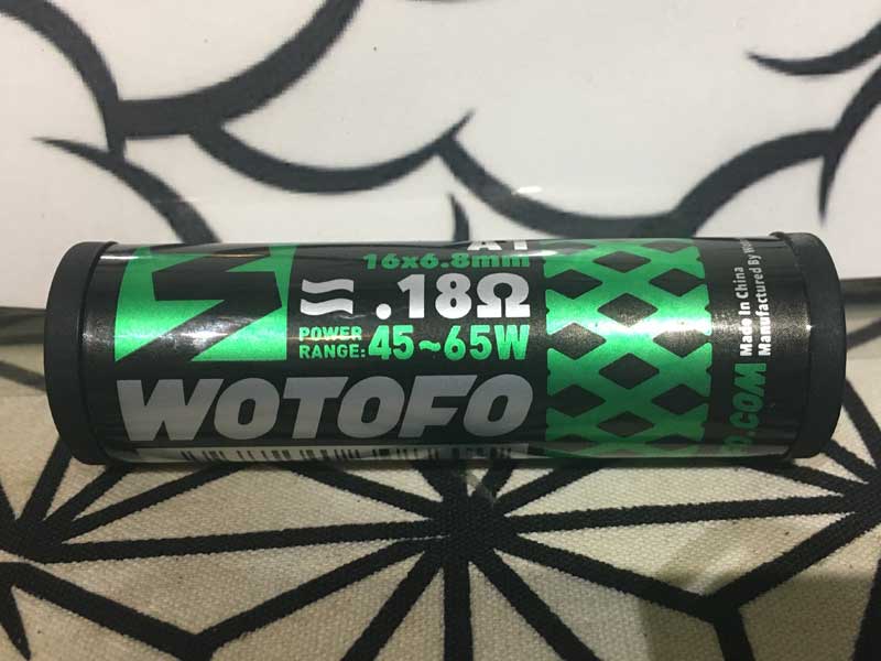 Wotofo/OFRF用 Profile 24mm RDA Atomizer用 メッシュコイル、ジグ付きオーガニックコットン