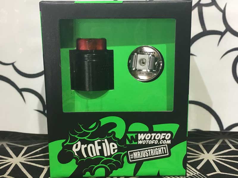 Wotofo Profile 24mm RDA Atomizer �E�H�g�t�H �v���t�@�C�����b�V���R�C�� �h���b�p�[�A�g�}�C�U�[