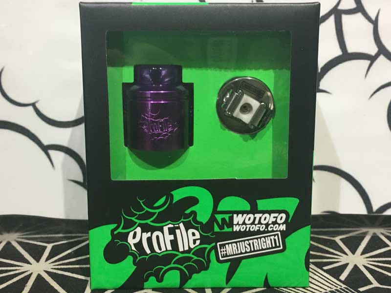Wotofo Profile 24mm RDA Atomizer �E�H�g�t�H �v���t�@�C�����b�V���R�C�� �h���b�p�[�A�g�}�C�U�[