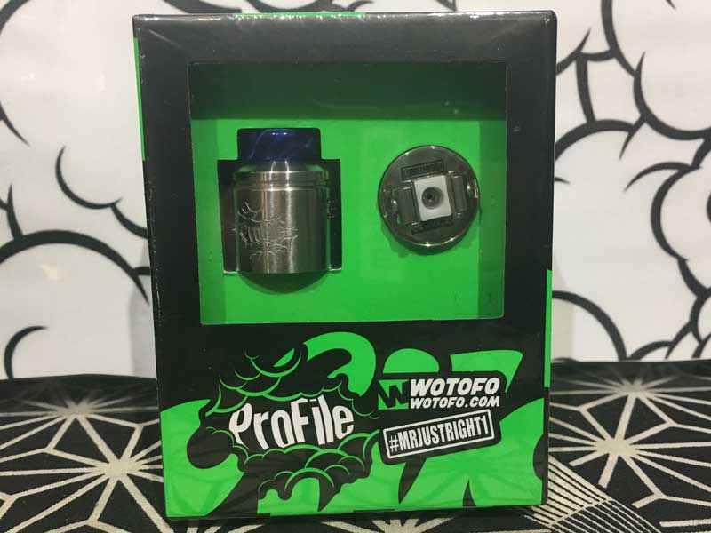 Wotofo Profile 24mm RDA Atomizer �E�H�g�t�H �v���t�@�C�����b�V���R�C�� �h���b�p�[�A�g�}�C�U�[