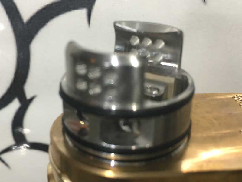 Wotofo Recurve Dual 24mm RDA Atomizer �E�H�g�t�H ���J�[�u �f���A�� 24mm �h���b�p�[