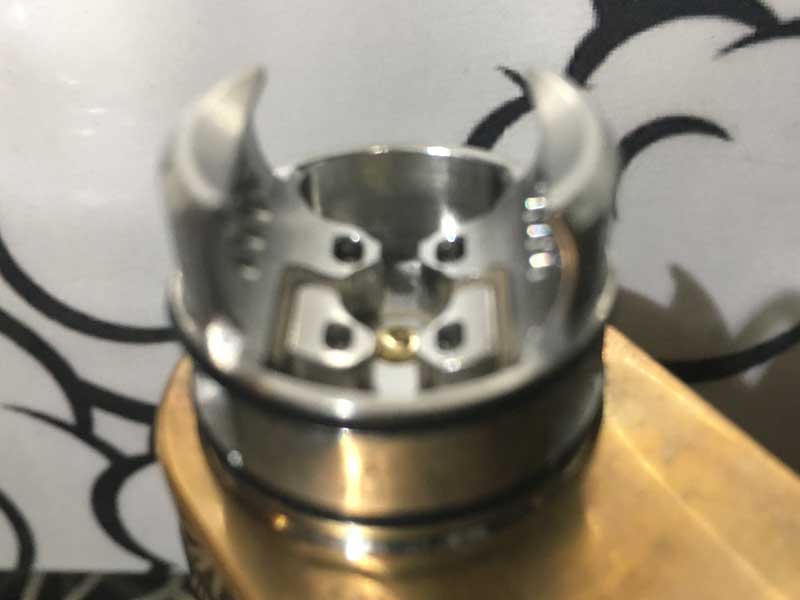 Wotofo Recurve Dual 24mm RDA Atomizer �E�H�g�t�H ���J�[�u �f���A�� 24mm �h���b�p�[