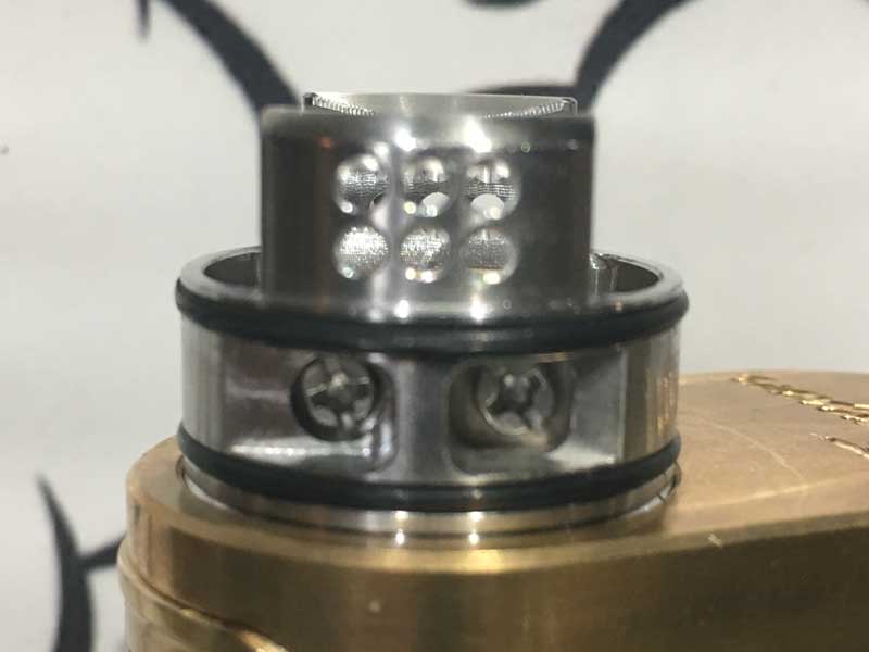 Wotofo Recurve Dual 24mm RDA Atomizer �E�H�g�t�H ���J�[�u �f���A�� 24mm �h���b�p�[