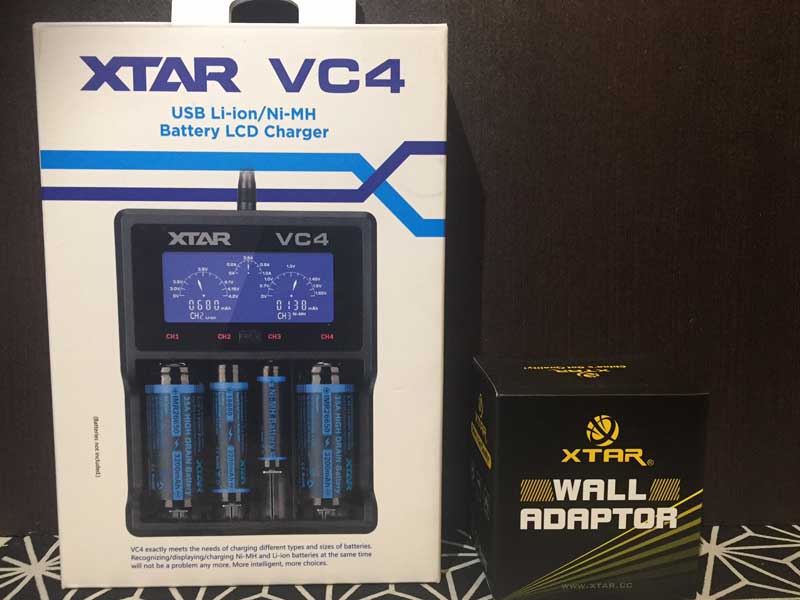 ���`�E���}���K���d�r �o�b�e���[�`���[�W���[ XTAR VC4 4�{�����ɏ[�d�o����[�d��