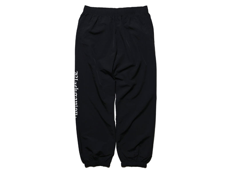 BLACK GANION �o���h �}�|�` 2024 NYLON TRAINING PANTS �g���[�j���O�p���c �Z�b�g�A�b�v��