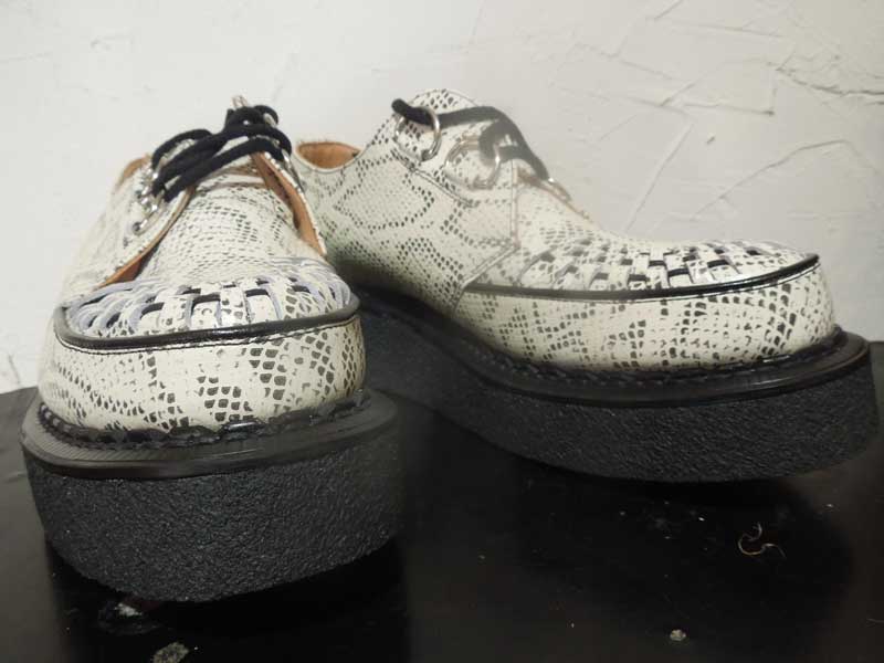 George Cox ジョージコックス ラバーソール 3588 Python 型押し パイソン