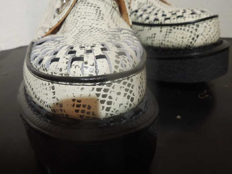 George Cox ジョージコックス ラバーソール 3588 Python 型押し パイソン