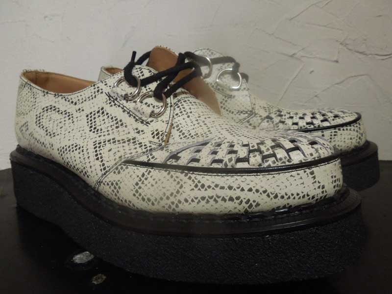 George Cox ジョージコックス ラバーソール 3588 Python 型押し パイソン