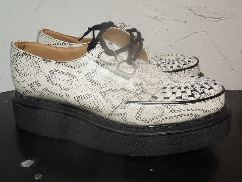 George Cox ジョージコックス ラバーソール 3588 Python 型押し パイソン