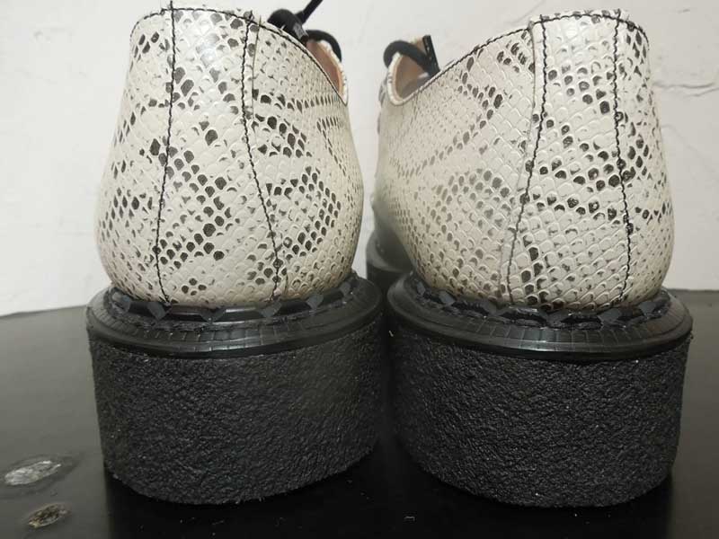 George Cox ジョージコックス ラバーソール 3588 Python 型押し パイソン