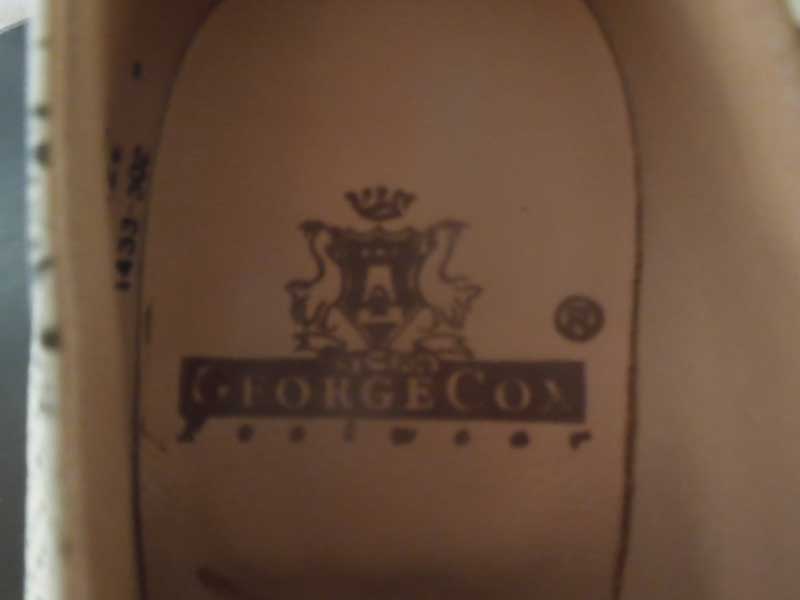 George Cox ジョージコックス ラバーソール 3588 Python 型押し パイソン