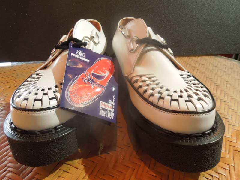 George Cox �W���[�W�R�b�N�X ���o�[�\�[�� 3588 White ���U�[ x ���\�[��