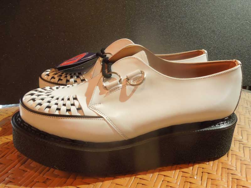 George Cox �W���[�W�R�b�N�X ���o�[�\�[�� 3588 White ���U�[ x ���\�[��