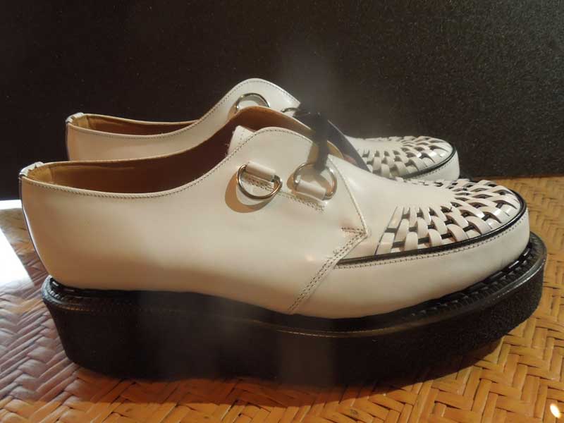 George Cox �W���[�W�R�b�N�X ���o�[�\�[�� 3588 White ���U�[ x ���\�[��