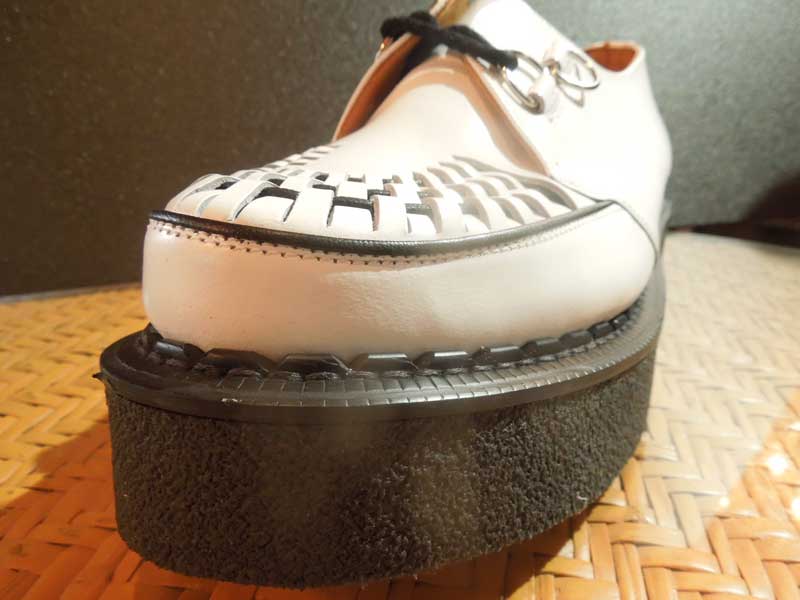 George Cox �W���[�W�R�b�N�X ���o�[�\�[�� 3588 White ���U�[ x ���\�[��