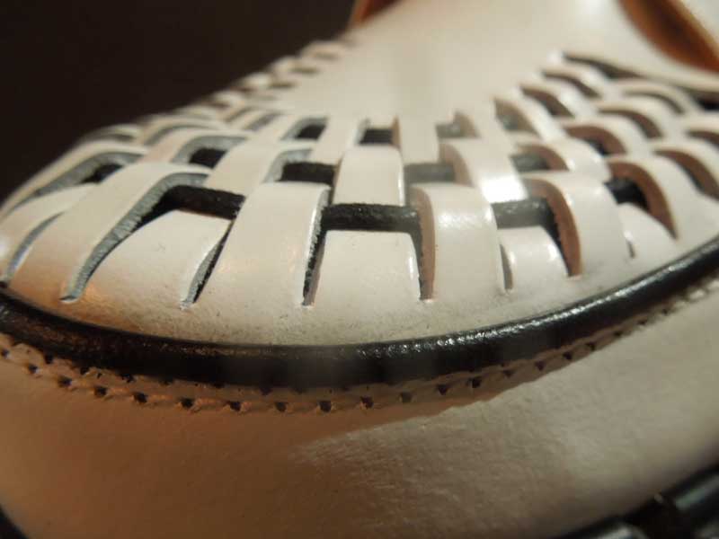 George Cox �W���[�W�R�b�N�X ���o�[�\�[�� 3588 White ���U�[ x ���\�[��