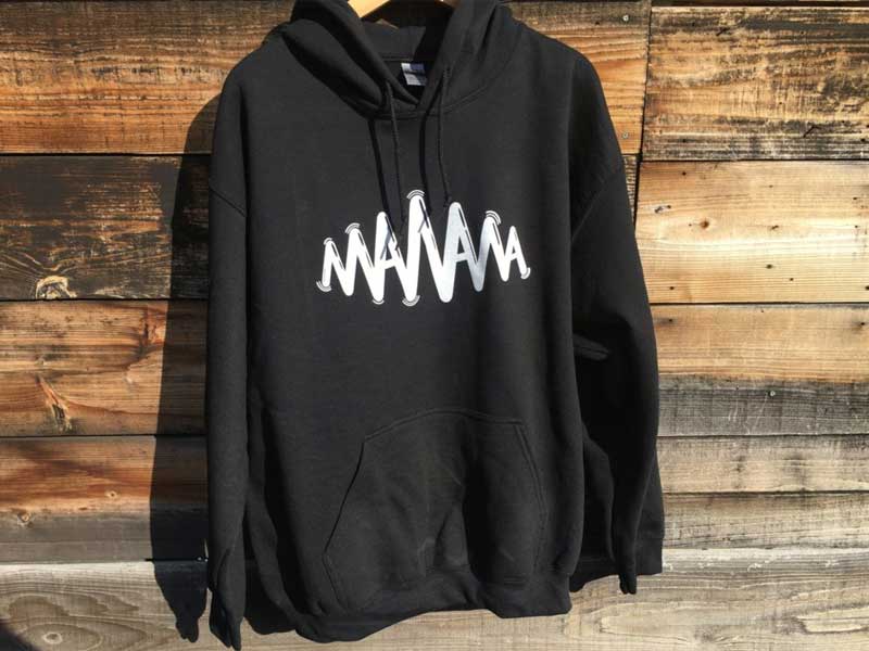 manana spring logo Parka Silk Screen Print by MFP �}�j���[�i �I���W�i�� �v���I�[�o�[ �p�[�J�[