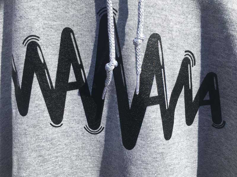 manana spring logo Parka Silk Screen Print by MFP �}�j���[�i �I���W�i�� �v���I�[�o�[ �p�[�J�[