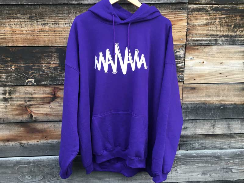 manana spring logo Parka Silk Screen Print by MFP �}�j���[�i �I���W�i�� �v���I�[�o�[ �p�[�J�[