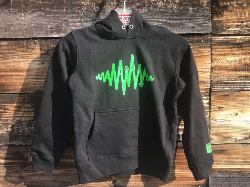 2022 F/W Heartbeat manana Pullover Parka Kids/ハートビート マニャーナ パーカー 蛍光プリント