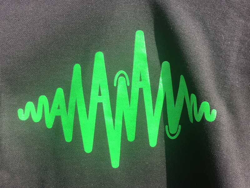 2022 F/W Heartbeat manana Pullover Parka Kids/ハートビート マニャーナ パーカー 蛍光プリント