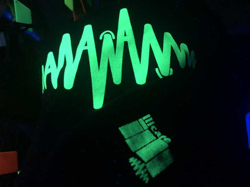 2022 F/W Heartbeat manana Pullover Parka Kids/ハートビート マニャーナ パーカー 蛍光プリント