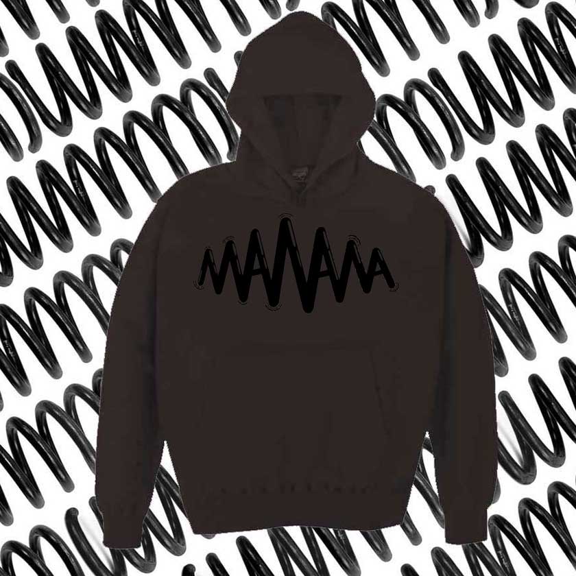 manana spring logo Parka Silk Screen Print by MFP �}�j���[�i �I���W�i�� �v���I�[�o�[ �p�[�J�[