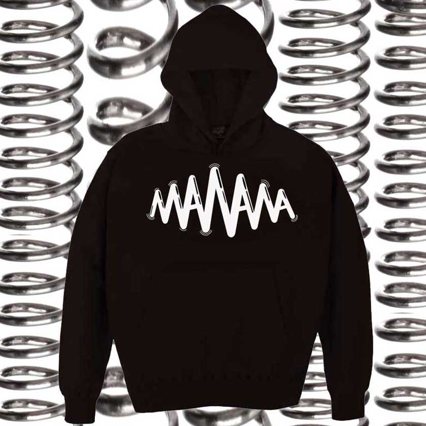 manana spring logo Parka Silk Screen Print by MFP �}�j���[�i �I���W�i�� �v���I�[�o�[ �p�[�J�[