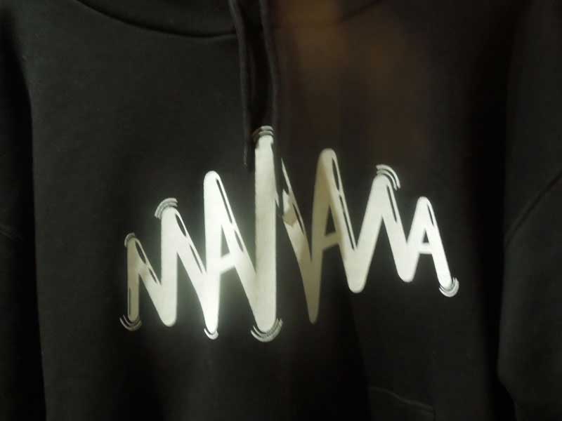 manana spring logo Parka Silk Screen Print by MFP �}�j���[�i �I���W�i�� �v���I�[�o�[ �p�[�J�[