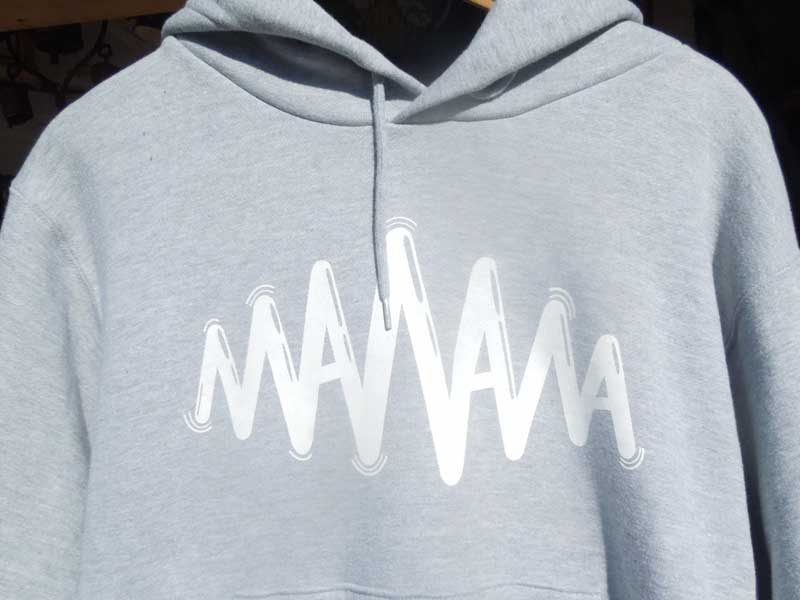 manana spring logo Parka Silk Screen Print by MFP �}�j���[�i �I���W�i�� �v���I�[�o�[ �p�[�J�[