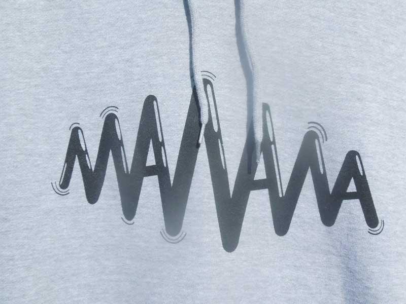 manana spring logo Parka Silk Screen Print by MFP �}�j���[�i �I���W�i�� �v���I�[�o�[ �p�[�J�[