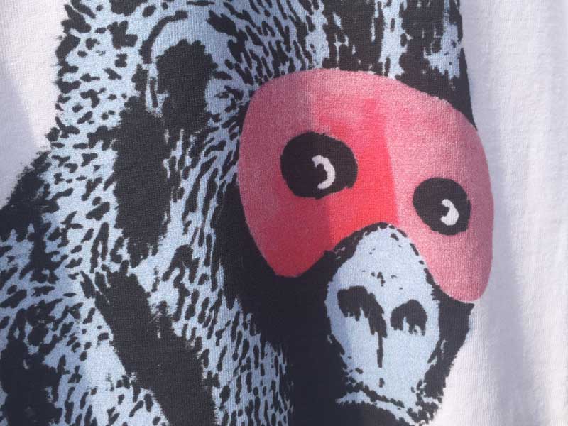 Banksy �o���N�V�[�@�X�e���V���A�[�g�@�O���t�B�e�B�[T�V���c�AS/S Tee from UK