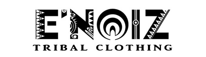 E'noiz Tribal Clothing S/S Tee /Jomon(ꕶ) Tee Type3 Design by 哇 (Tribal Tattoo Apocaript)